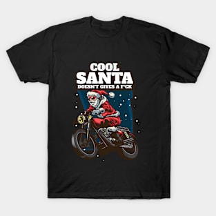 Skateboard Santa Claus Christmas T-Shirt